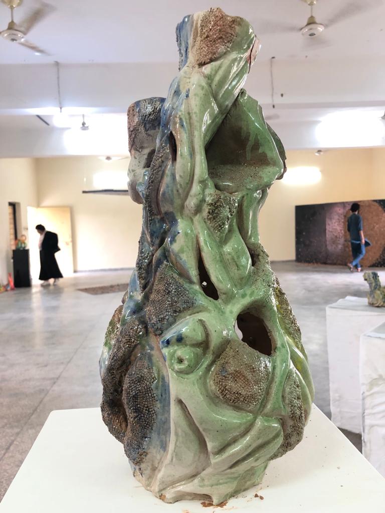 beautiful vase is art