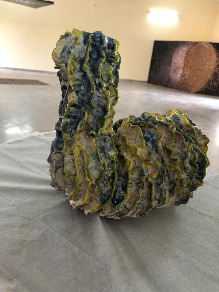 beautiful vase is art