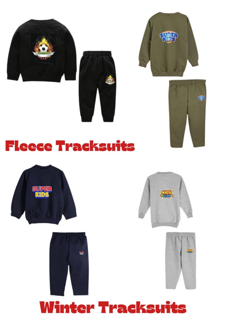 Kids Winter Track suits 1 years to 12 years