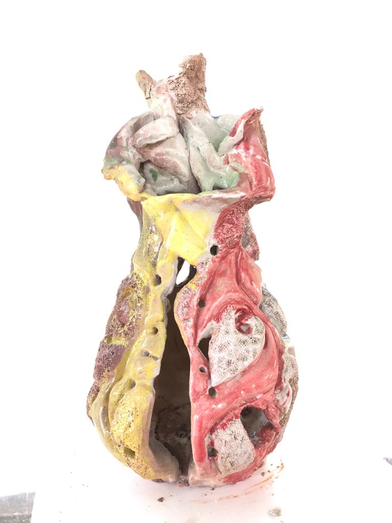 beautiful vase is art