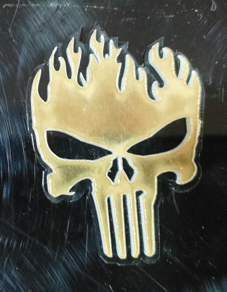 Acrylic decorations emblem