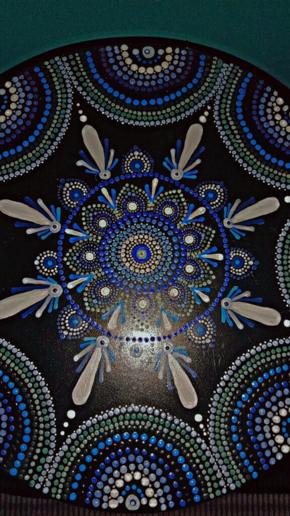 HAND PAINTED COFFEE TABLE ☕💕