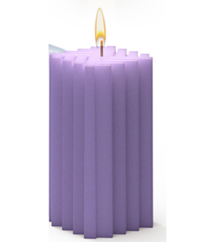 Shape Geometric candle