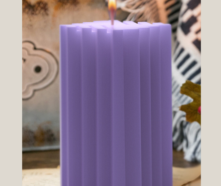Shape Geometric candle