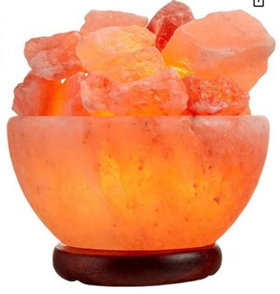 Himalayan pink salt lamp
