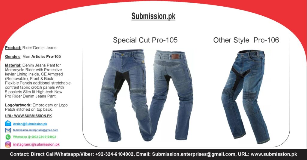 Motorider Pants/Jeans/Denim