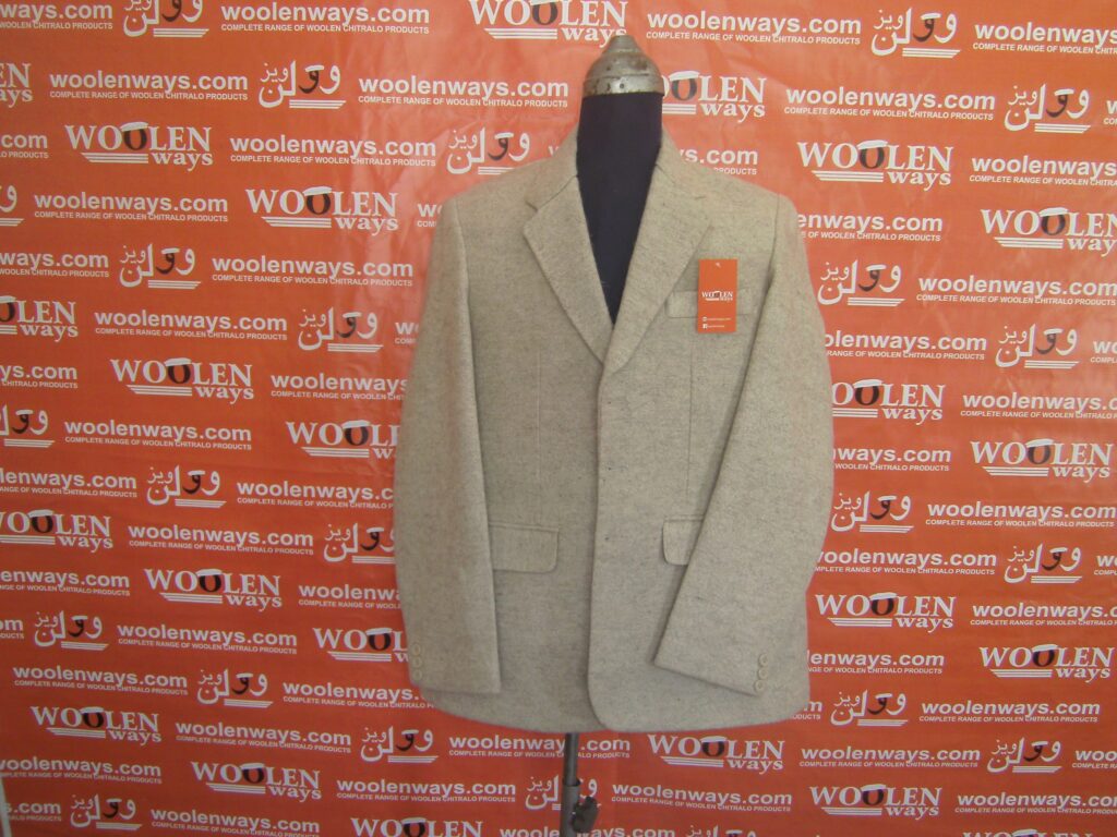 Pure Woolen Coat For Gents/Dark Silver