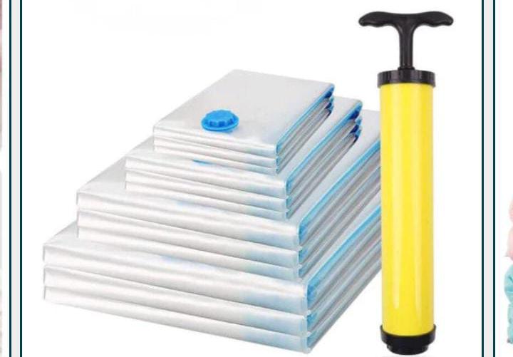 Vacuum bags for traveling