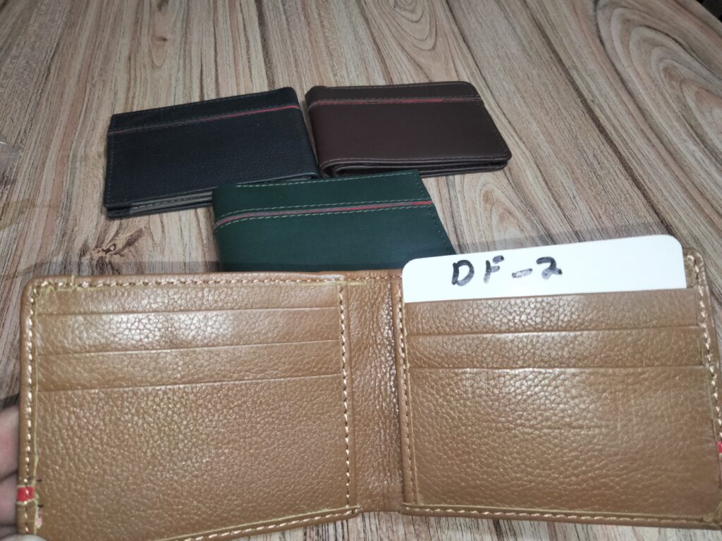 Pure leather mens wallet