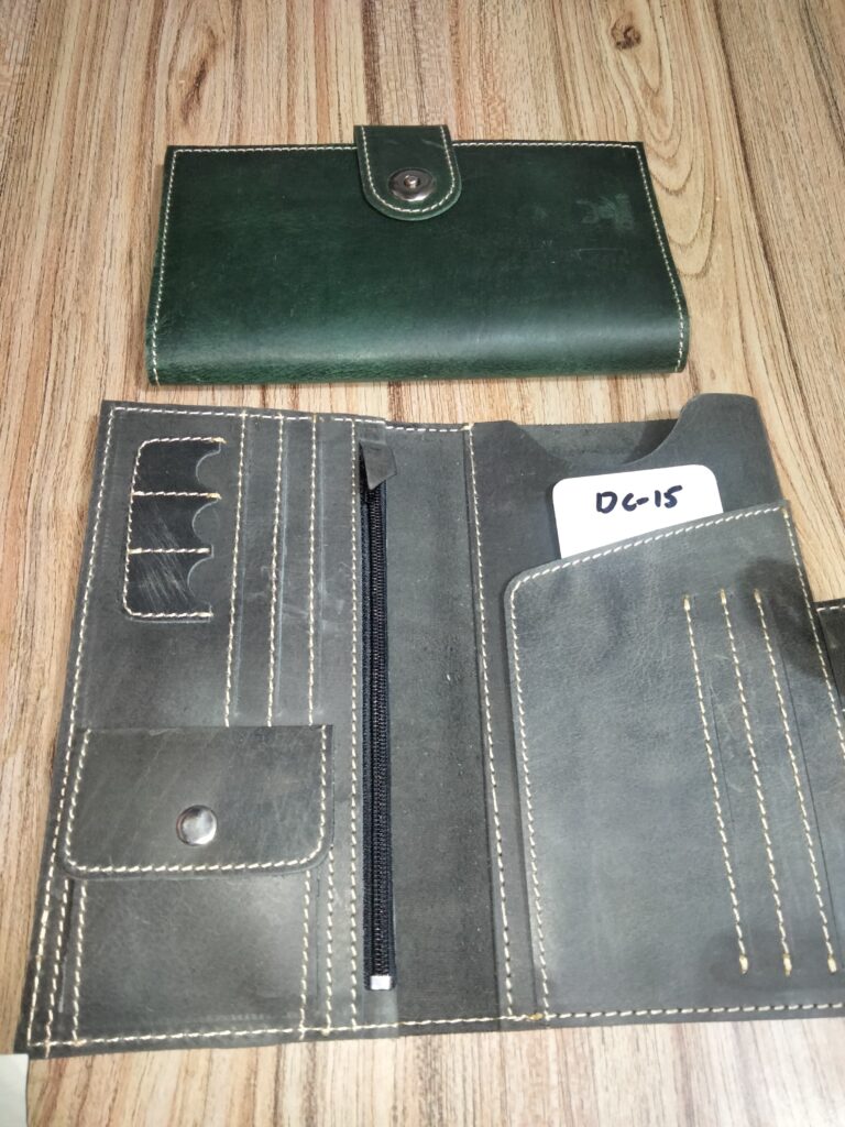 Pure leather mens wallet