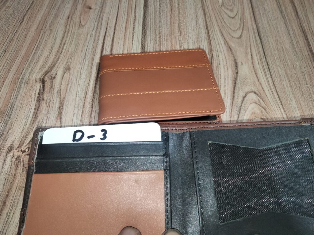 Pure leather mens wallet