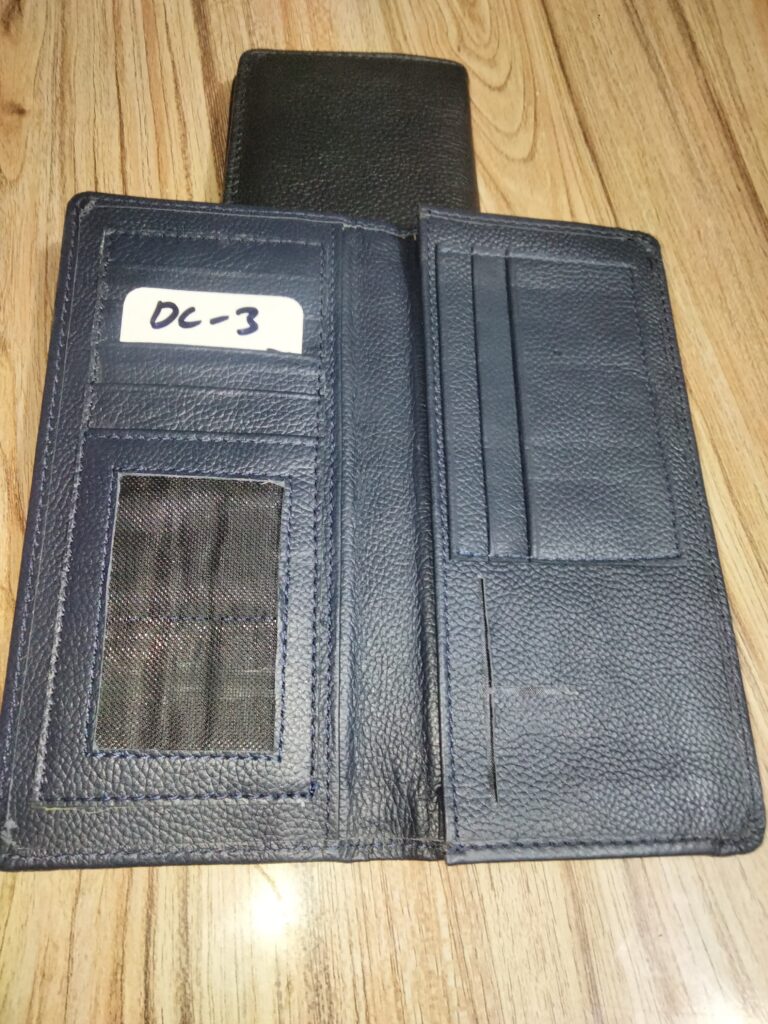 Pure leather mens wallet
