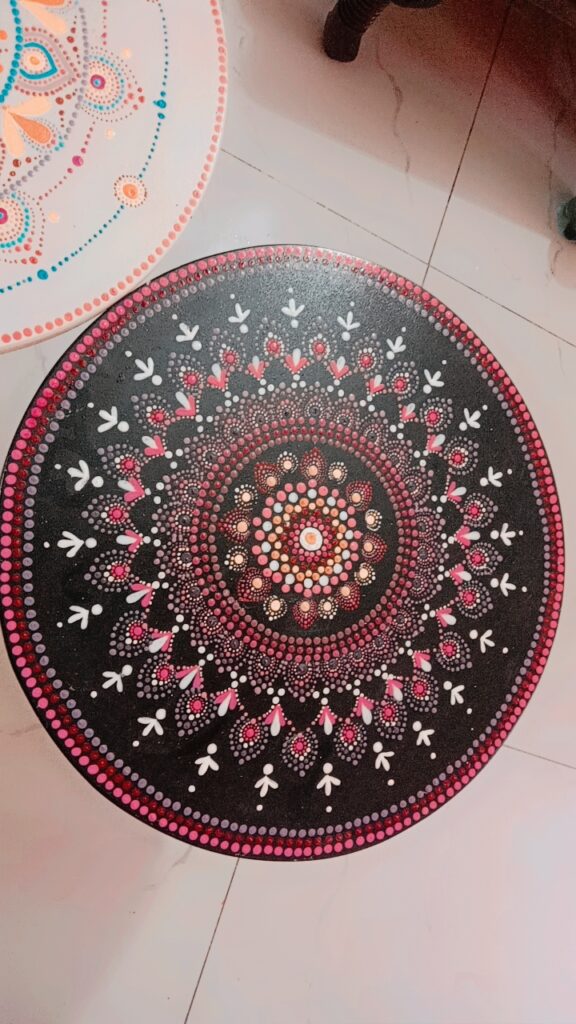 Hand painted coffee tables