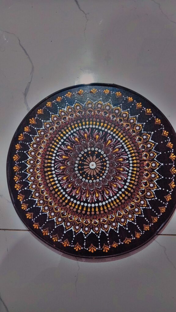 Hand painted coffee tables