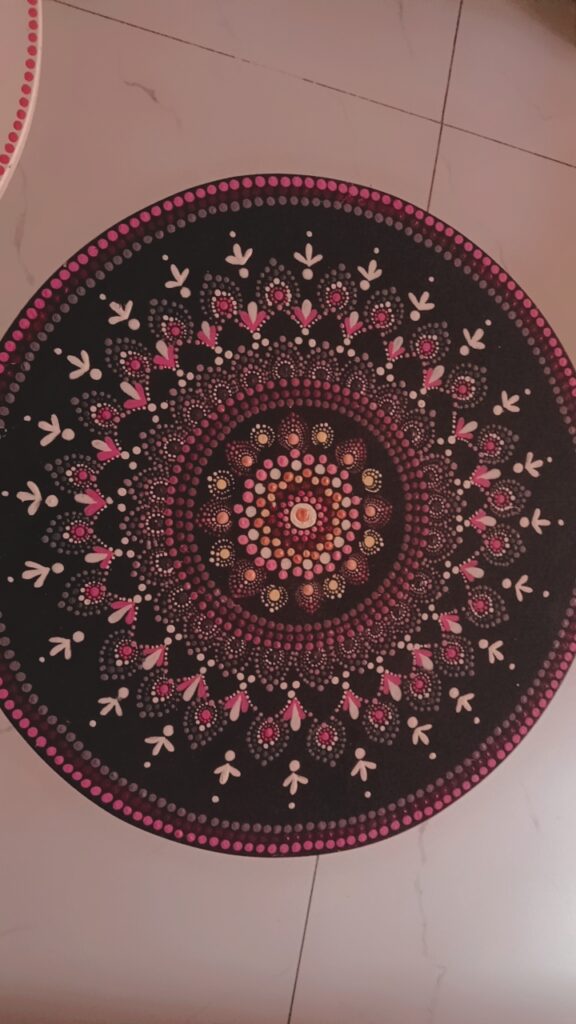 Hand painted coffee tables