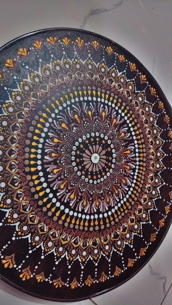 Hand painted coffee tables
