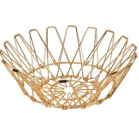 Multi purpose magical folding wire baskets for kitchen,fruits and vegetables.