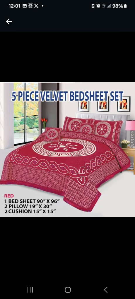 Bed sheet set
