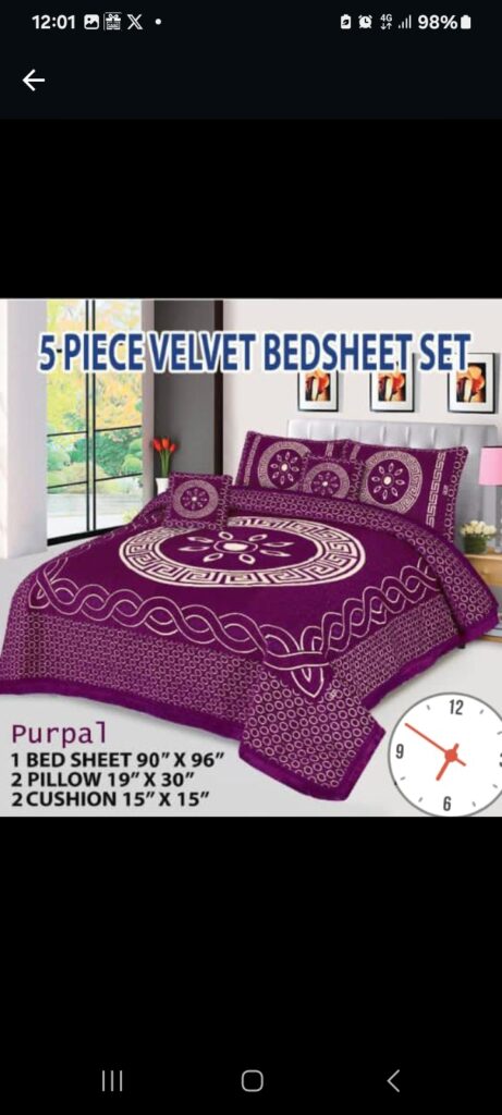 Bed sheet set