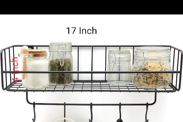Metal kitchen rack Large Size 17-18 Inches. Approxlmately.