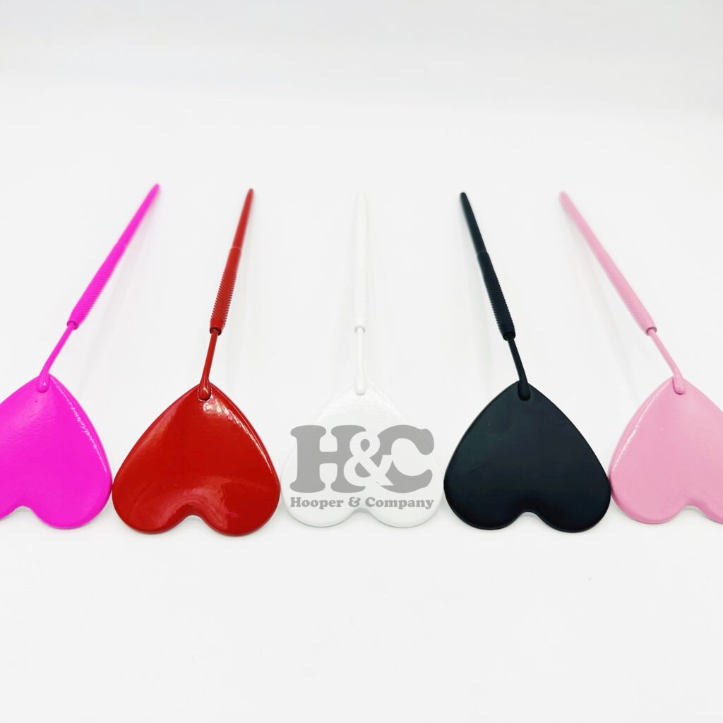 Eyelash extension mirrors heart shape mirrors stainless steel custom logo offer