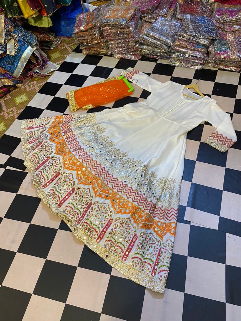 Block print dress like gharara Lehenga maxiy suite etc