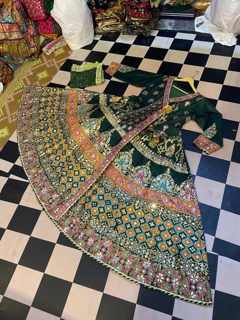 Block print dress like gharara Lehenga maxiy suite etc