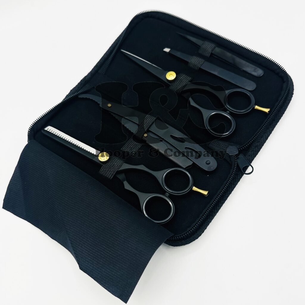 Hair Cutting Barber Kit Black color with bag