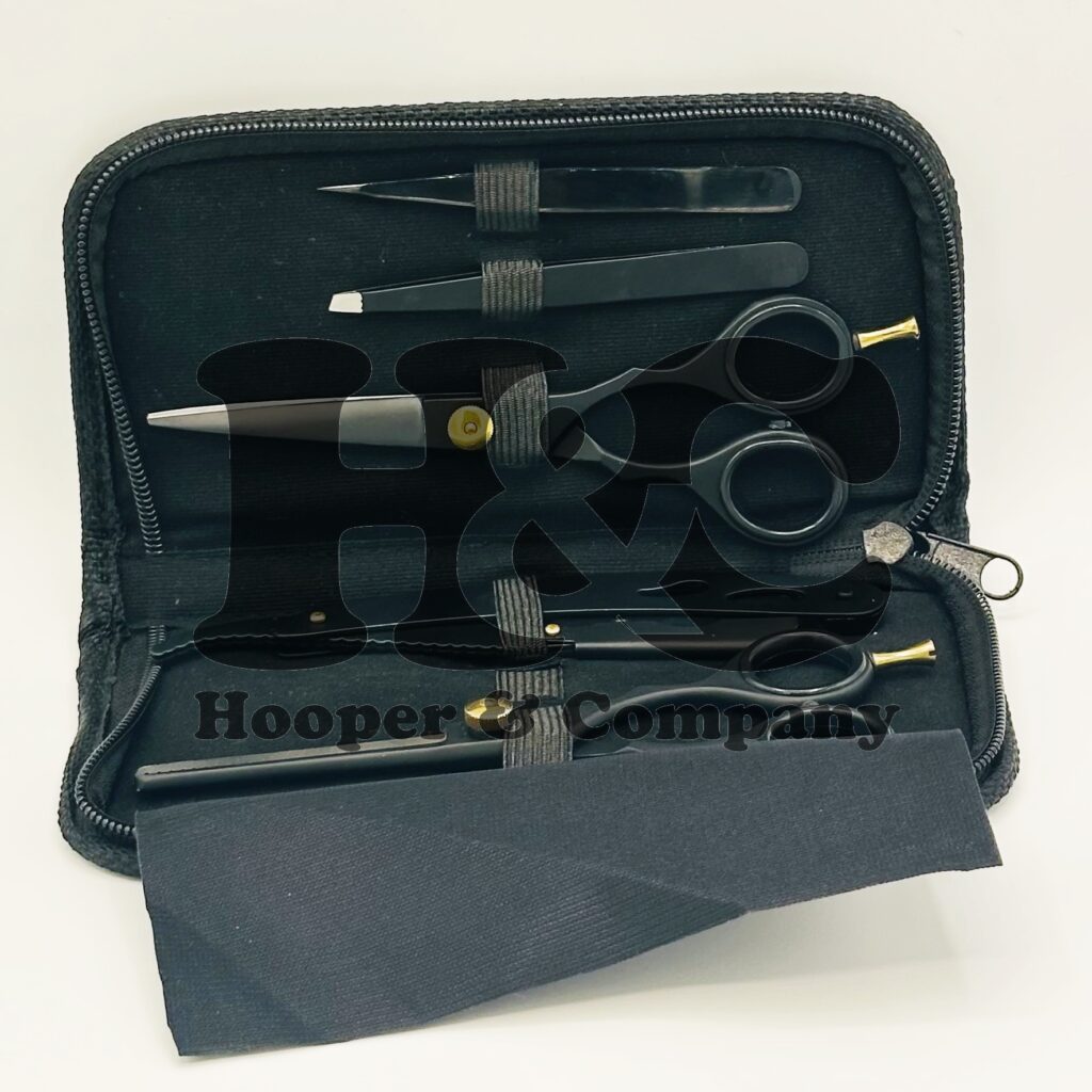 Hair Cutting Barber Kit Black color with bag