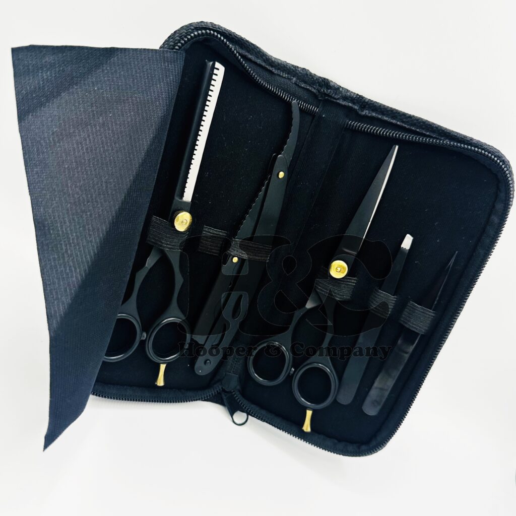 Hair Cutting Barber Kit Black color with bag