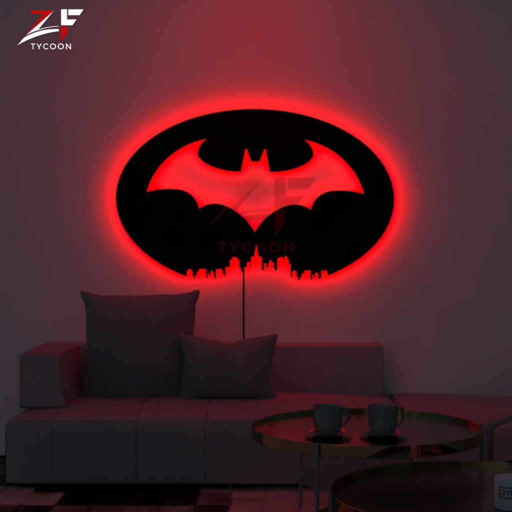 HOME DECOR - GAMING DECOR - WALL 3D LAMPS - WALL HANGING FRAMES