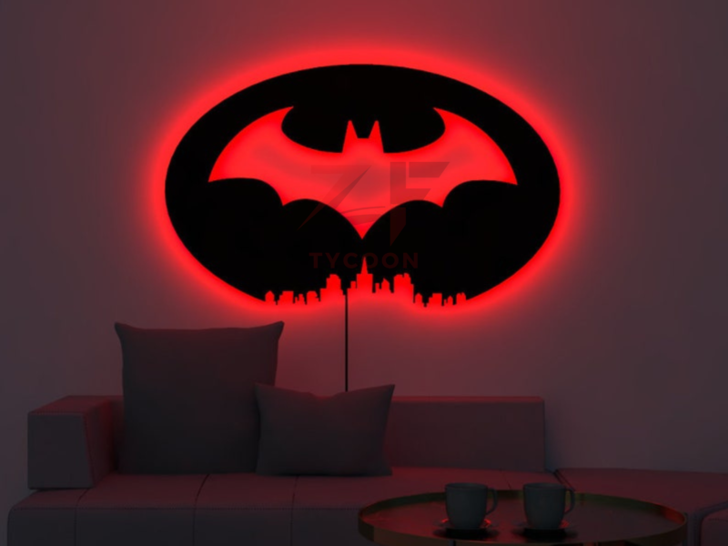 HOME DECOR - GAMING DECOR - WALL 3D LAMPS - WALL HANGING FRAMES