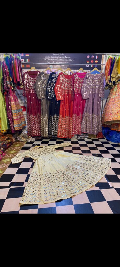 Block print dress like gharara Lehenga maxiy suite etc