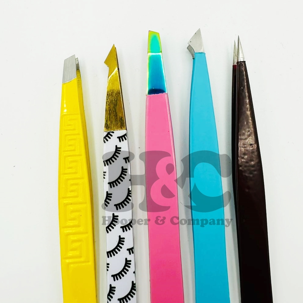 Eyebrow Tweezers stainless steel custom design logo offer
