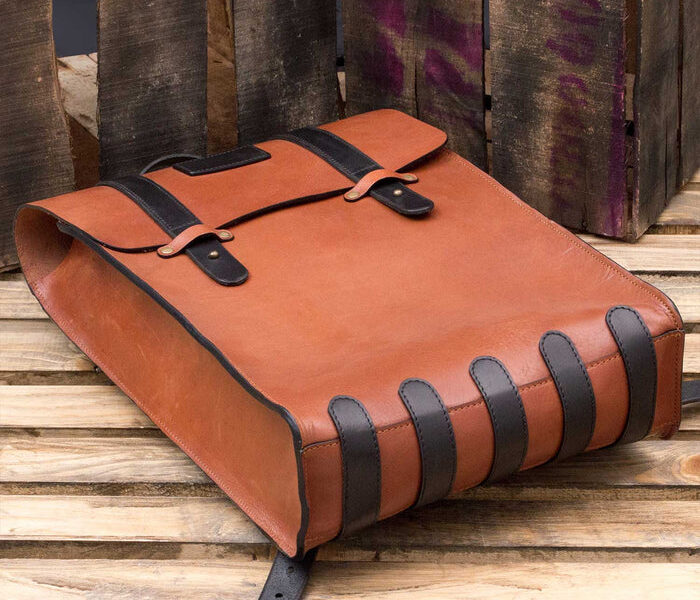 Cow Leather Laptop backpack