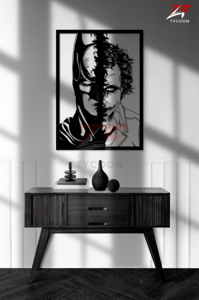 HOME DECOR - GAMING DECOR - WALL 3D LAMPS - WALL HANGING FRAMES