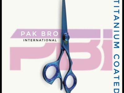 Titanium coated Barber Scissor