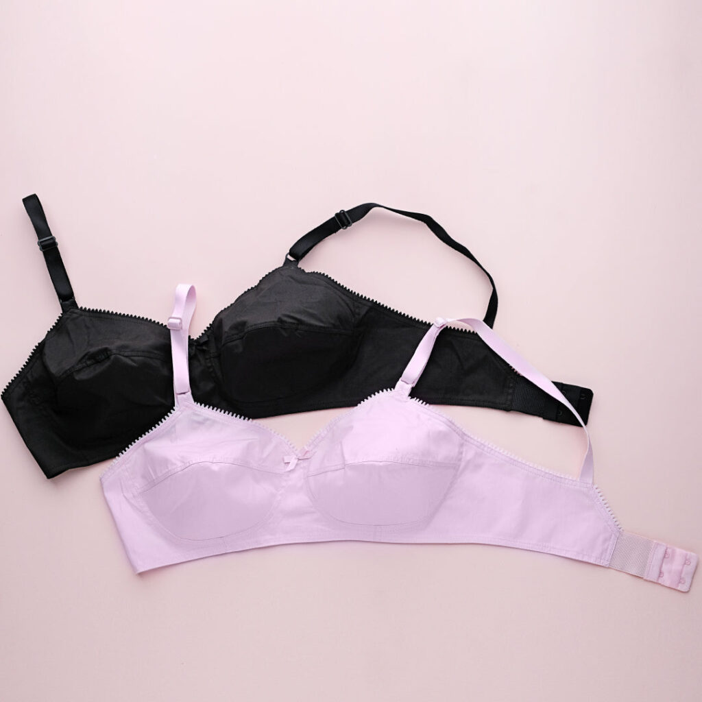 Ladies casual soft cotton bra