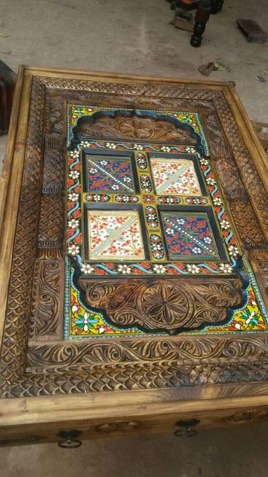 Hand Made Table Solid wood Life Time Guarntee