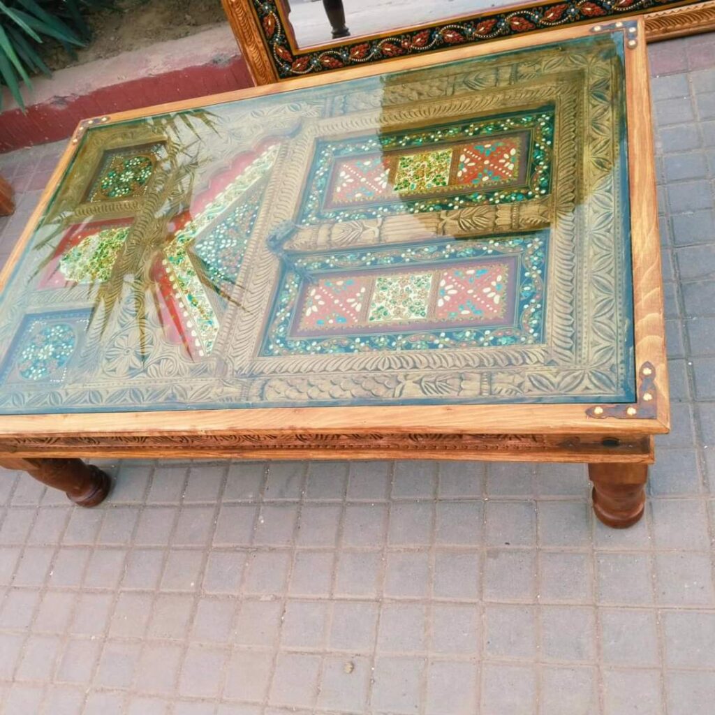 Hand Made Table Solid wood Life Time Guarntee