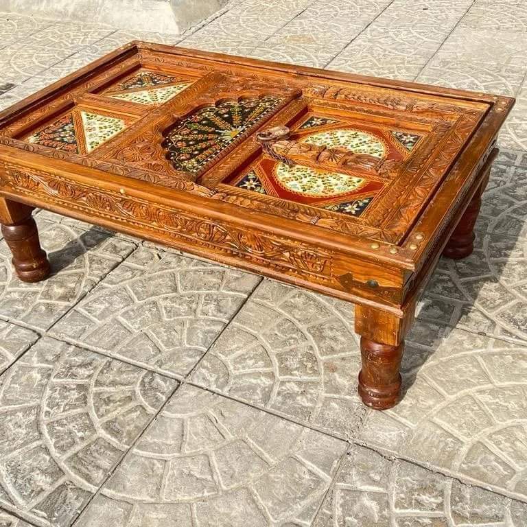 Hand Made Table Solid wood Life Time Guarntee