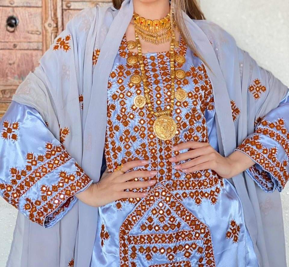 Ladies Traditional Balochi Hand Embroidered Suits