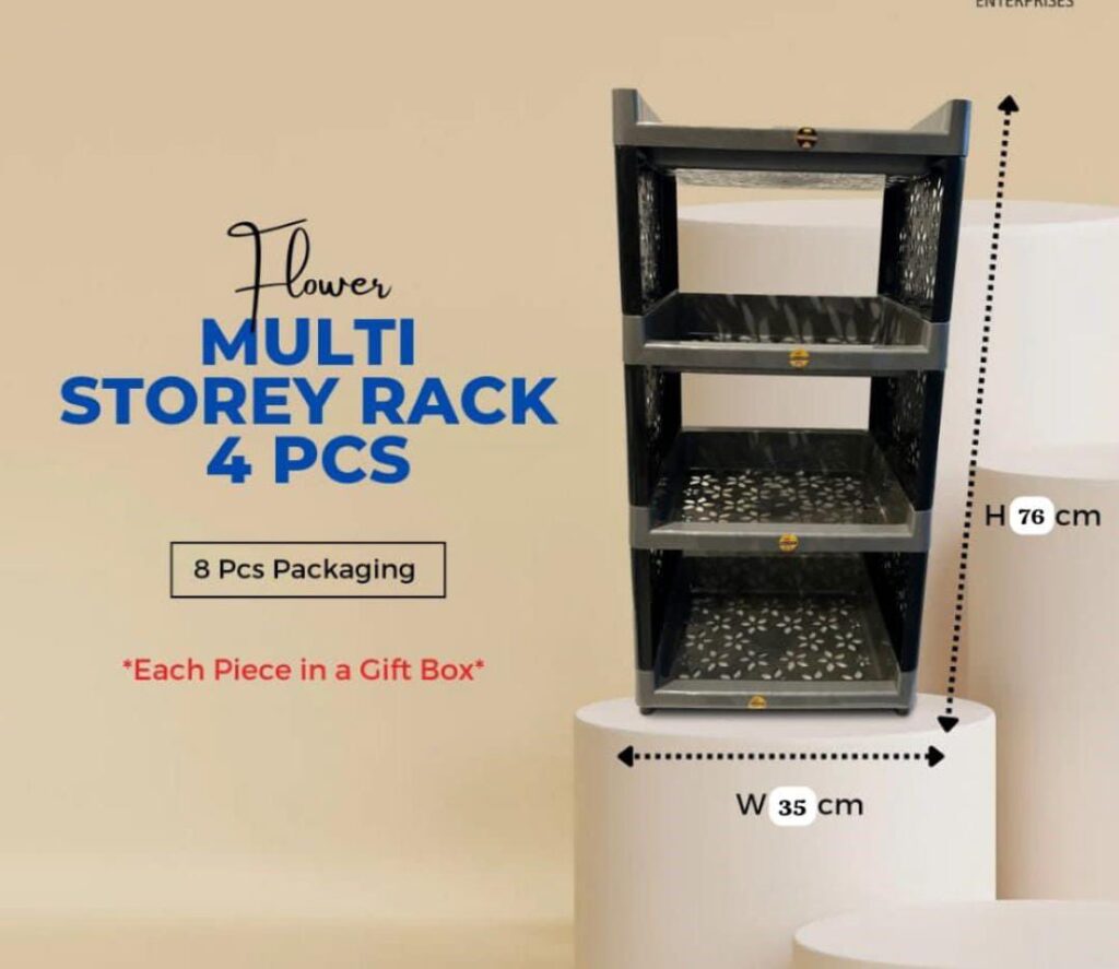 Multi-Purpose Multi Storey Storage Rack Box Pack