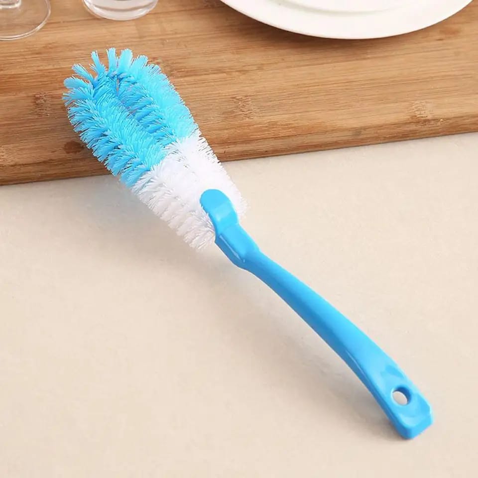 Bottle Cup Dish Pot Cleaning Long Handle Brush Random Colors