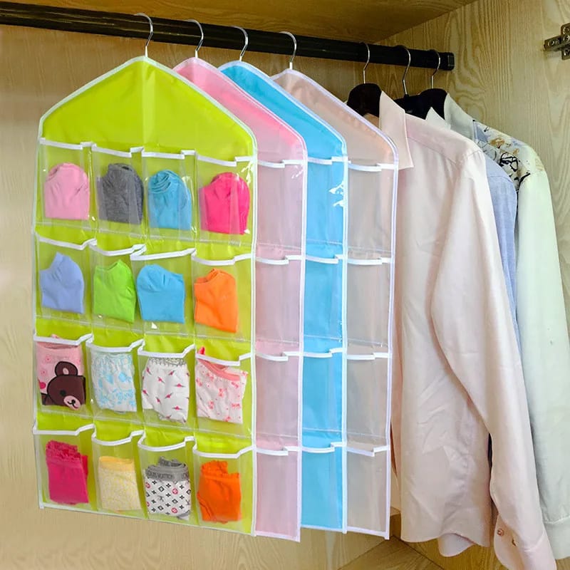 16 Pocket Multipurpose Hanging Organizer