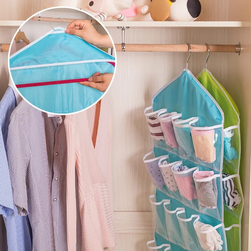 16 Pocket Multipurpose Hanging Organizer