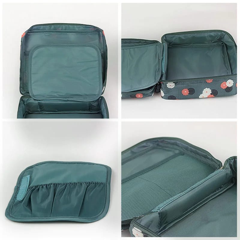 Travel Cosmetic Bag Women Makeup Pouch Random Colors