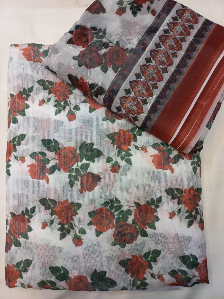 Doria lawn 3pcs suit Same shirt and trouser