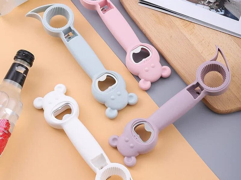 4 in 1 Multipurpose Bottle Opener Random Colors