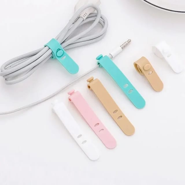 4Pc Cable Organizer Ties